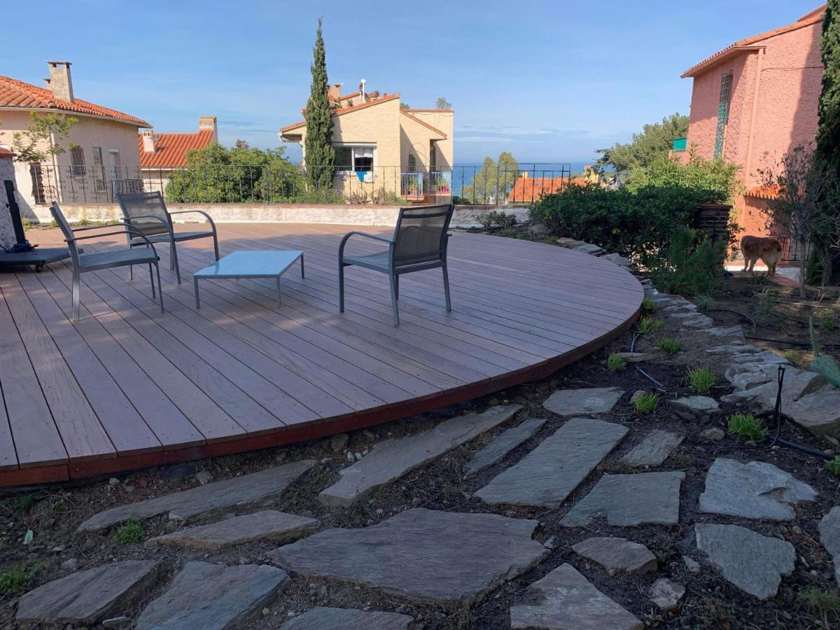 Villa Bleue - Les Pins Порт Вендрес Екстериор снимка